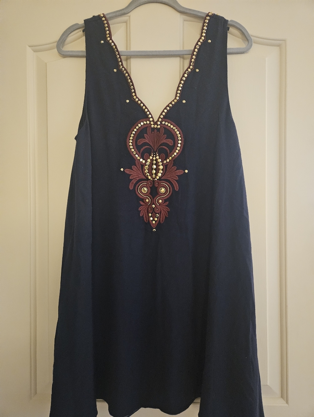 NWOT Lilly Pulitzer Navy Owens Dress With Pockets